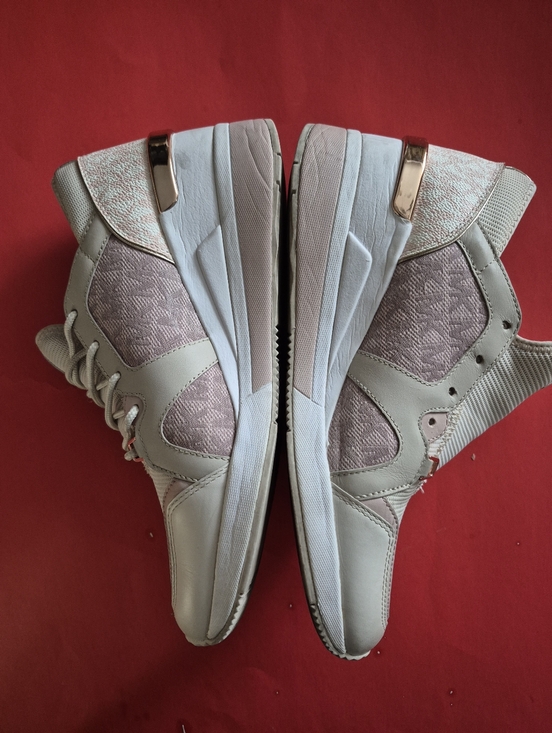 MICHAEL Michael Kors Shoes - MICHAEL Michael Kors Women's Pink and White Athletic Sneakers